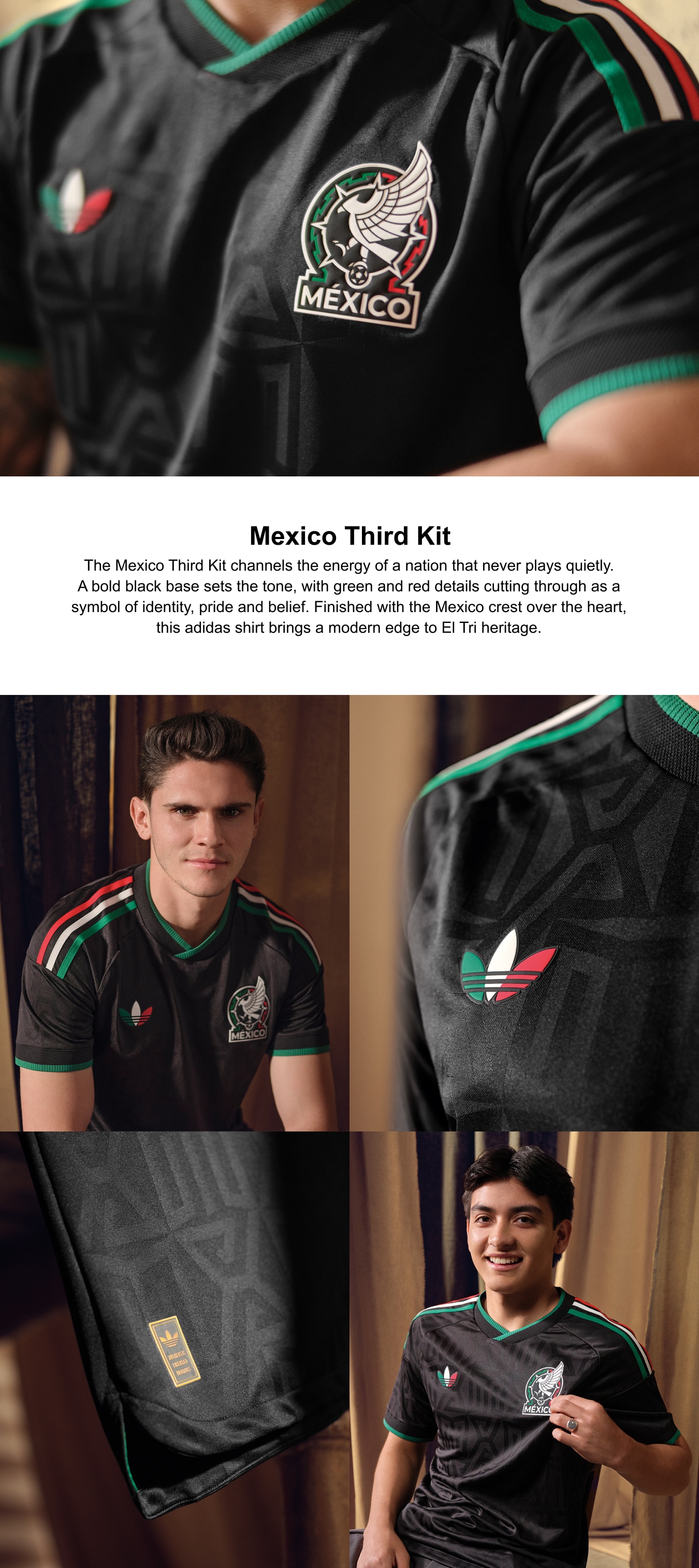 Mexico adidas Third Shirt 2026